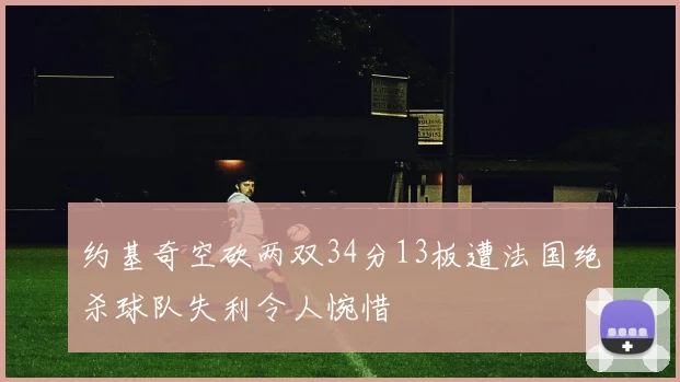 约基奇空砍两双34分13板遭法国绝杀球队失利令人惋惜